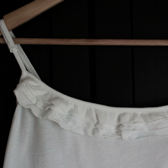 Talbots Ruffle Tank Top - Picture 3 of 8